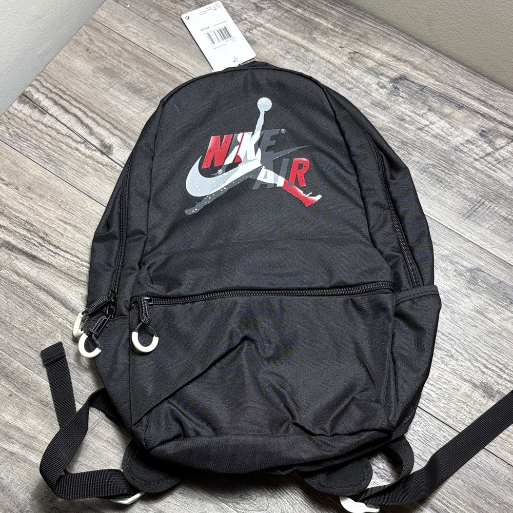 Nike Air Jordan Black and Red Men's or kid’s Backpack. Fast ship New With Tags